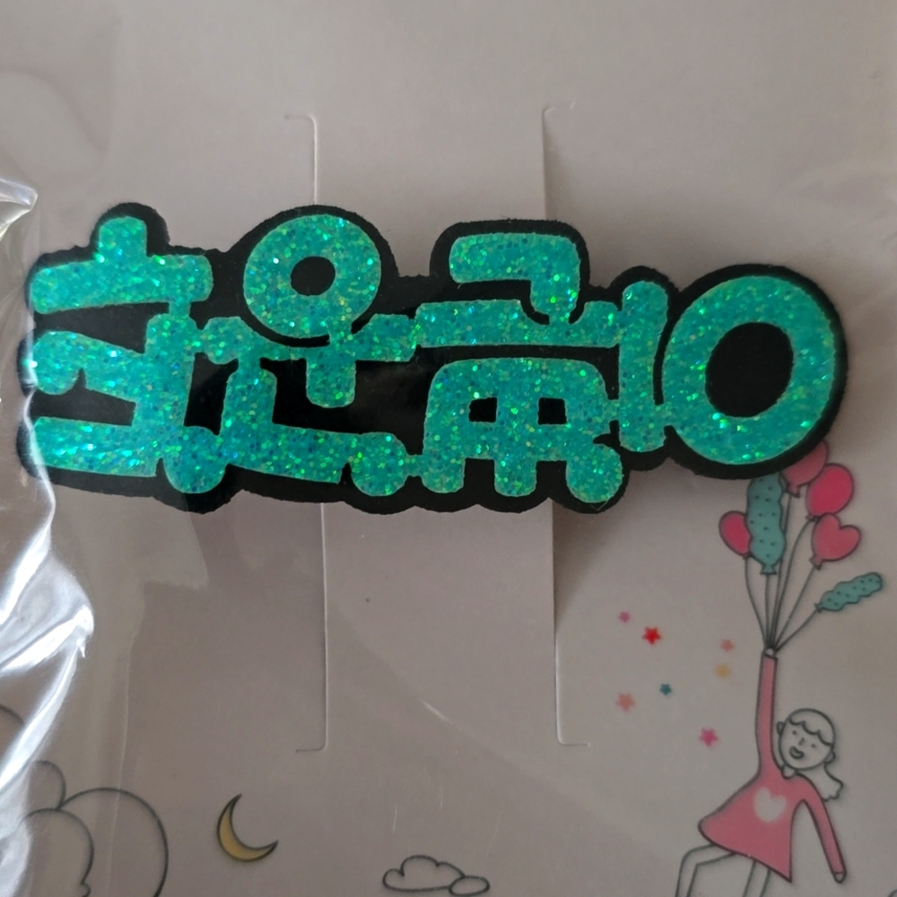 Turquoise Korean Girls Hair Clip